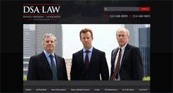 Desktop Screenshot of dsa-law.com