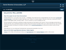 Tablet Screenshot of dsa-law.com